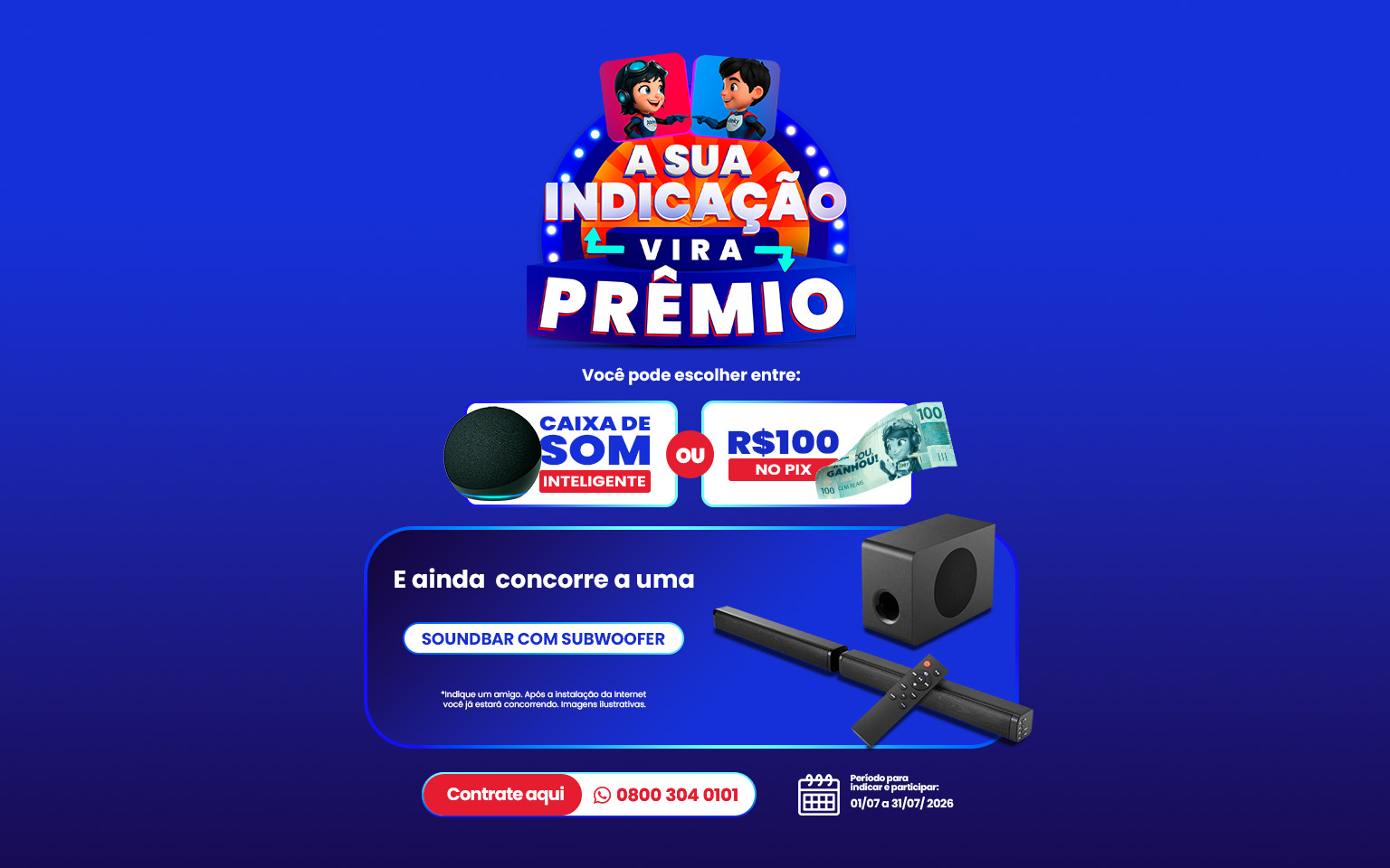 Banner do indique e ganhe